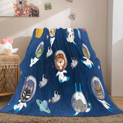 Conquerors Of Space Flannel Caroset Throw Cosplay Blanket (Online Order Only)