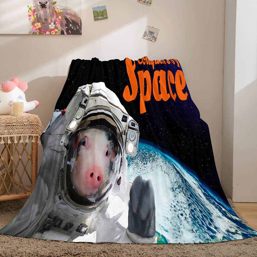 Conquerors Of Space Flannel Caroset Throw Cosplay Blanket (Online Order Only)