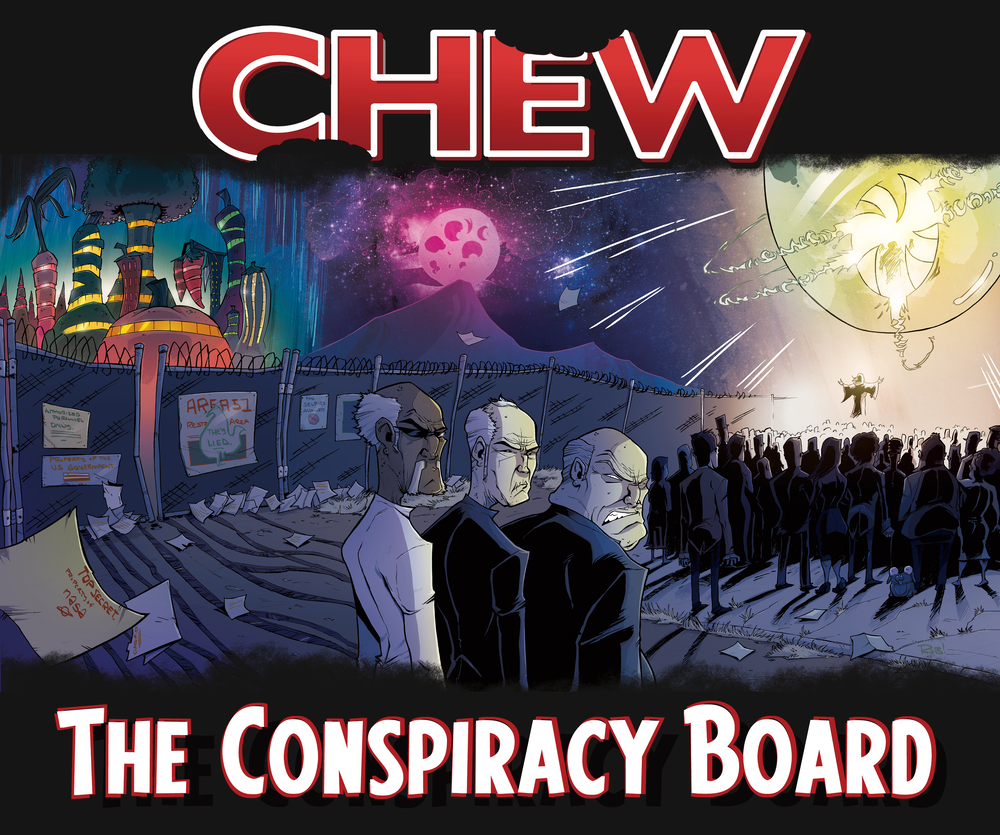 CHEW: Conspiracy Board (RPG Supplement) (ONLINE ORDER ONLY)
