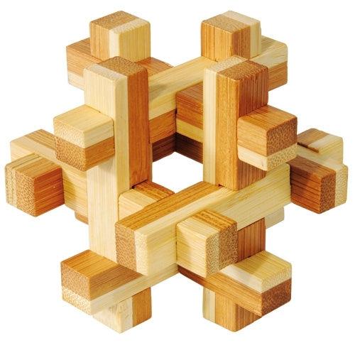 Construct 3D Bamboo Puzzle Fridolin (ONLINE ORDER ONLY)