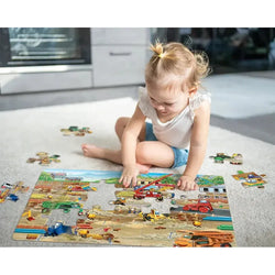 Construction Zone 35 Piece Floor Jigsaw Puzzle Cobble Hill (ONLINE ORDER ONLY)