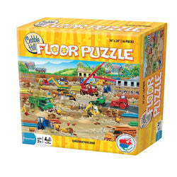 Construction Zone 36 Piece Floor Jigsaw Puzzle Cobble Hill (ONLINE ORDER ONLY)
