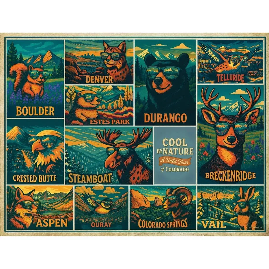 Cool by Nature Colorado 500 Piece Jigsaw Puzzle Whimsigo
