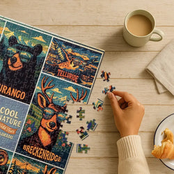 Cool by Nature Colorado 500 Piece Jigsaw Puzzle Whimsigo
