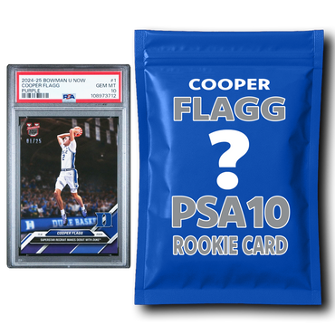 Cooper Flagg PSA 10 Graded Rookie Basketball Card Mystery Pack (ONLINE ORDER ONLY)