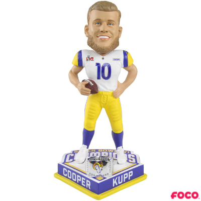 Los Angeles Rams Super Bowl LVI 56 Champions Bobbleheads (ONLINE ORDER ONLY)