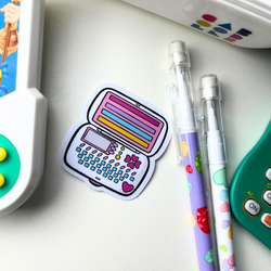 90's Electronic Diary | Waterproof Vinyl Sticker (ONLINE ORDER ONLY)