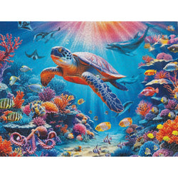 Coral Reefs Odyssey 1000 Piece Jigsaw Puzzle Springbok (ONLINE ORDER ONLY)