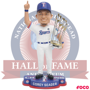 Texas Rangers 2023 World Series Champions Bobbleheads (ONLINE ORDER ONLY)