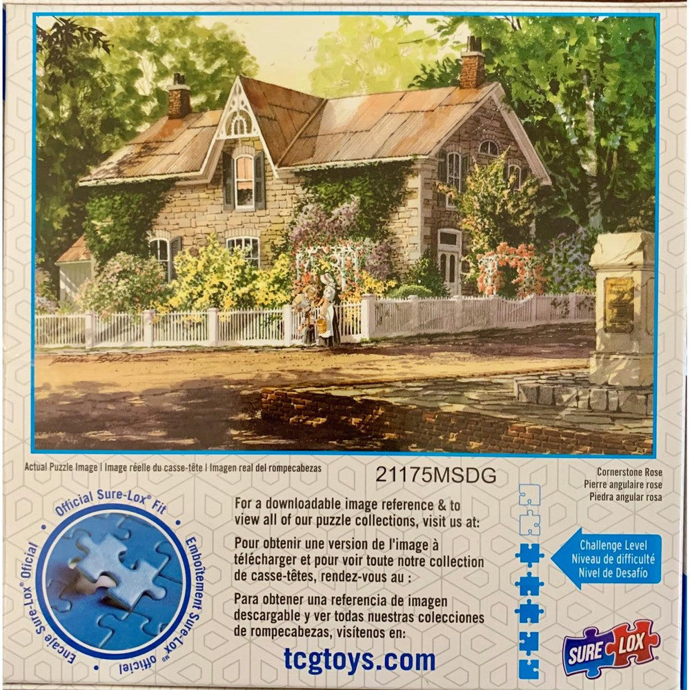 Cornerstone Rose Nostalgia 1000 Piece Jigsaw Puzzle Sure Lox (ONLINE ORDER ONLY)