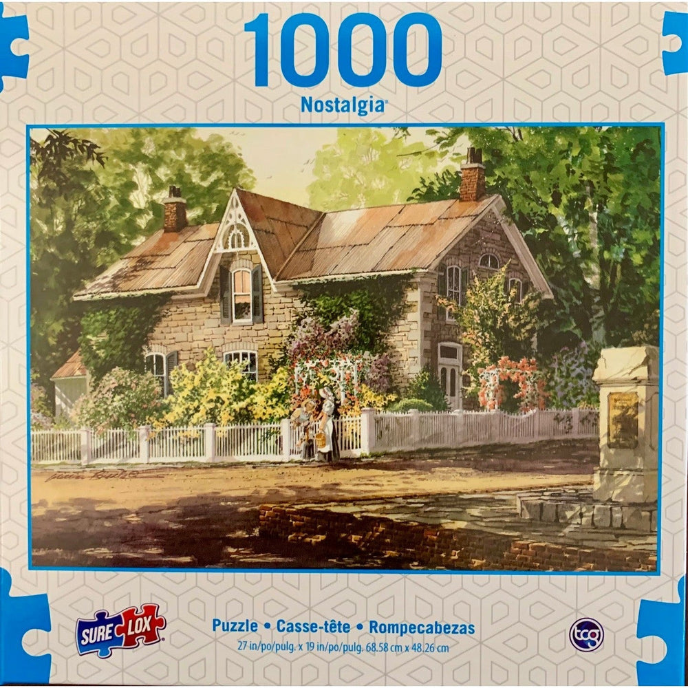 Cornerstone Rose Nostalgia 1000 Piece Jigsaw Puzzle Sure Lox (ONLINE ORDER ONLY)