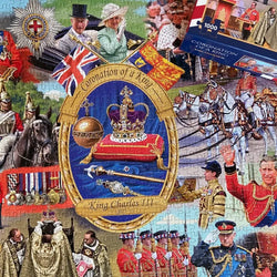 Coronation of a King "Charles II" 1000 Piece Jigsaw Puzzle Gibsons
