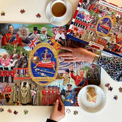 Coronation of a King "Charles II" 1000 Piece Jigsaw Puzzle Gibsons