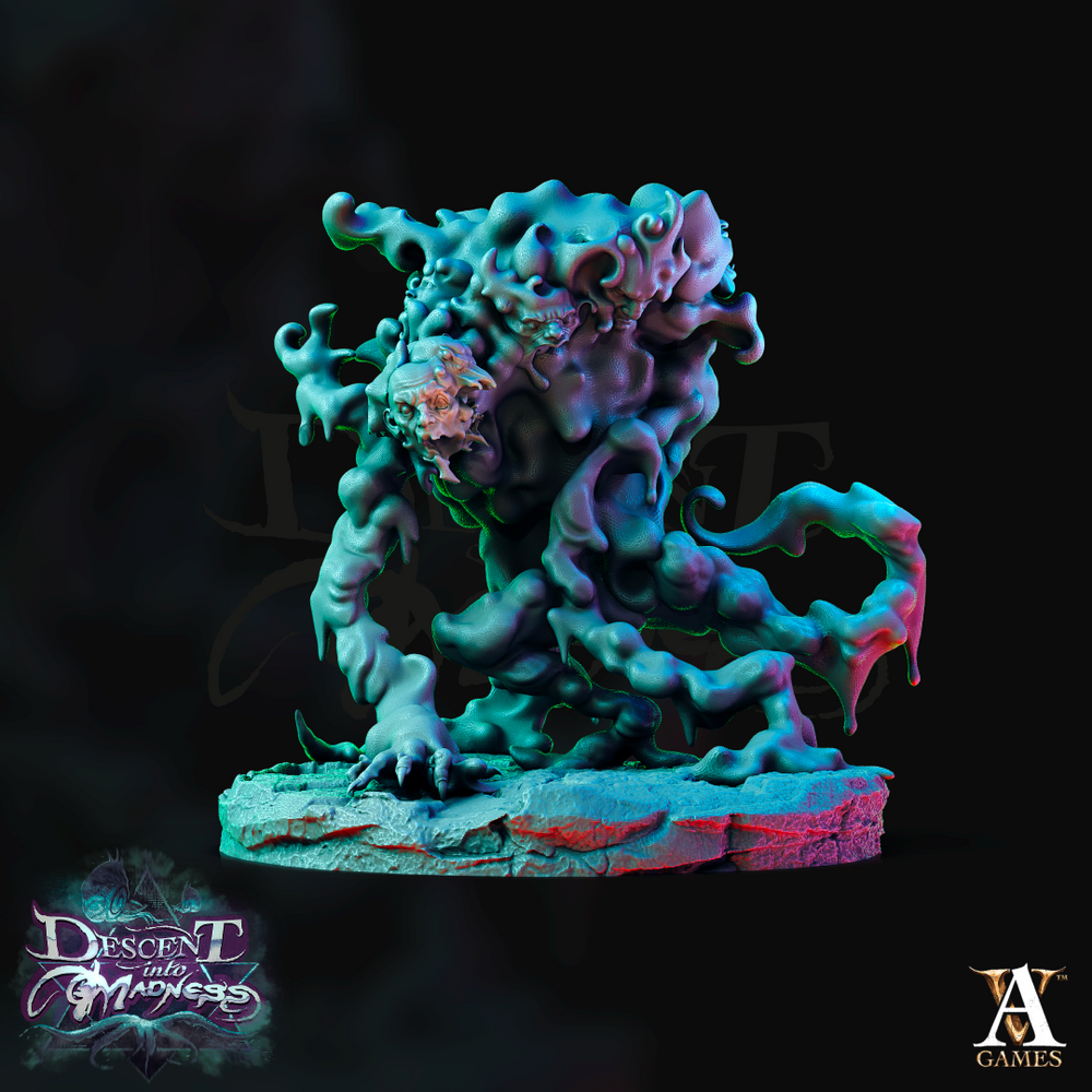 3D Printed Archvillain Games Descent into Madness - Corporeal Reflection 28mm 32mm D&D (Online Only)