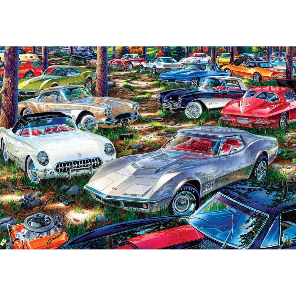 Corvette Dreams 234 Piece "World's Smallest" Jigsaw Puzzle TDC
