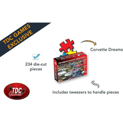 Corvette Dreams 234 Piece "World's Smallest" Jigsaw Puzzle TDC