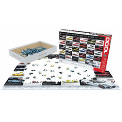 Corvette Evolution 1000 Piece Jigsaw Puzzle Eurographics (ONLINE ORDER ONLY)