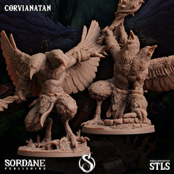 3D Printed Sordane Publishing Corvianatan Burrows Below 28 32mm D&D (Online Only)
