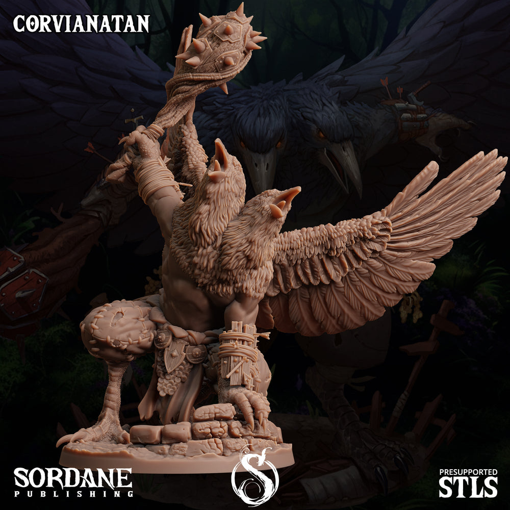3D Printed Sordane Publishing Corvianatan Burrows Below 28 32mm D&D (Online Only)