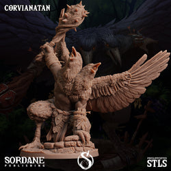 3D Printed Sordane Publishing Corvianatan Burrows Below 28 32mm D&D (Online Only)