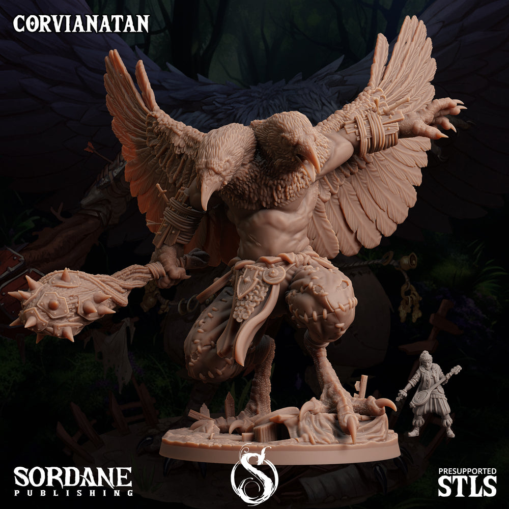 3D Printed Sordane Publishing Corvianatan Burrows Below 28 32mm D&D (Online Only)