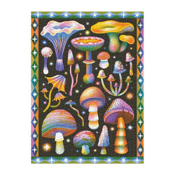 Cosmic Mushrooms 1000 Piece Jigsaw Puzzle Galison (ONLINE ORDER ONLY)