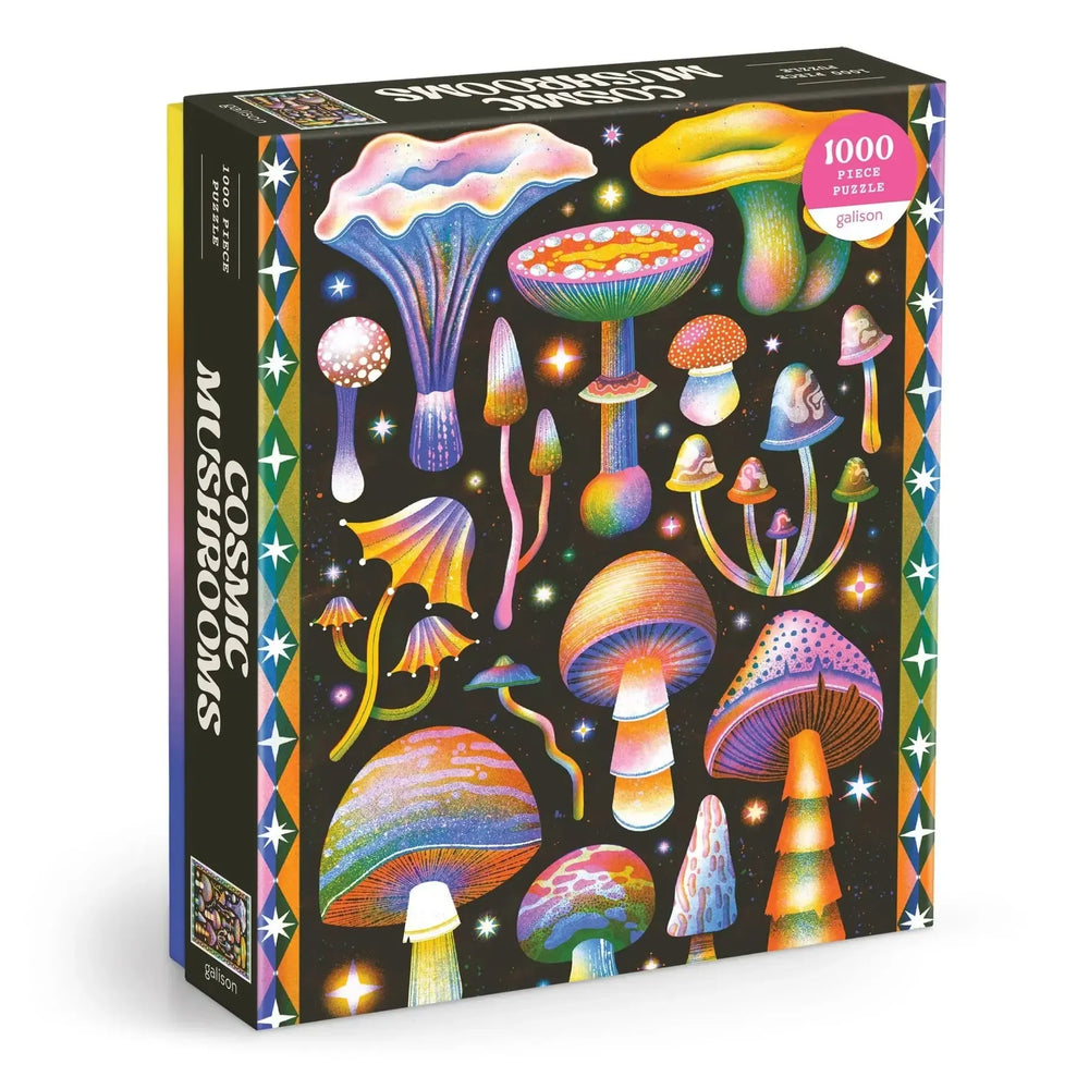 Cosmic Mushrooms 1000 Piece Jigsaw Puzzle Galison (ONLINE ORDER ONLY)