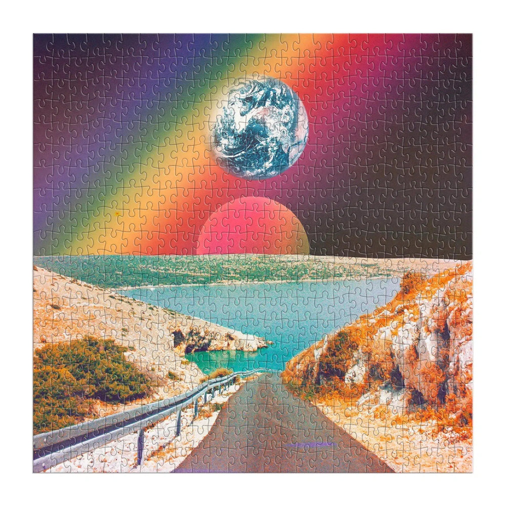 Cosmic Rainbow 500 Piece Jigsaw Puzzle Galison (ONLINE ORDER ONLY)