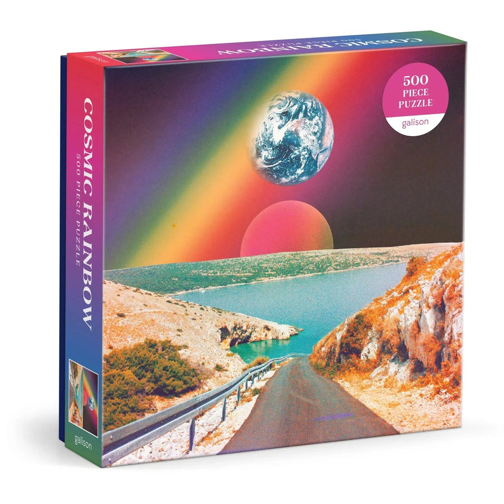 Cosmic Rainbow 500 Piece Jigsaw Puzzle Galison (ONLINE ORDER ONLY)