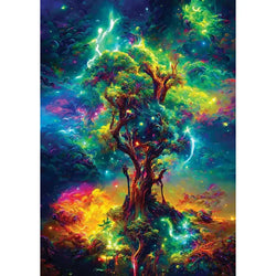 Cosmic Tree of Life 1000 Piece Jigsaw Puzzle Enjoy (ONLINE ORDER ONLY)