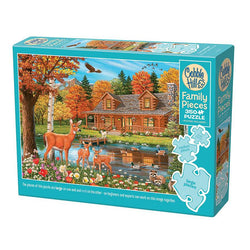 Cottage Pond 350 Piece Family Jigsaw Puzzle Cobble Hill (ONLINE ORDER ONLY)