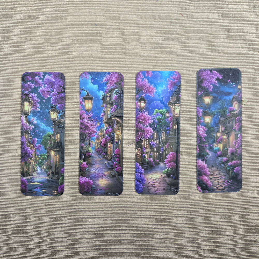 Cottage Town at Night Bookmark (ONLINE ORDER ONLY)