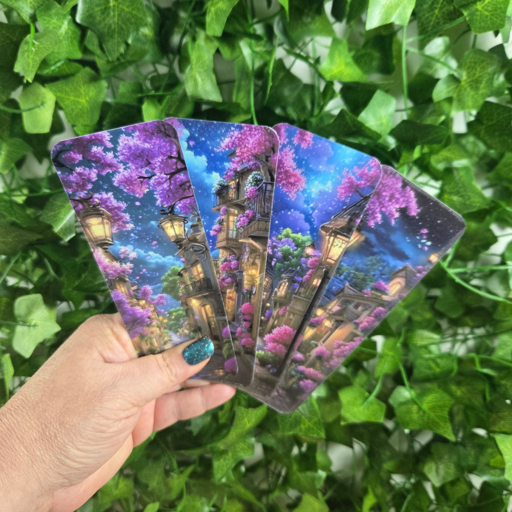 Cottage Town at Night Bookmark (ONLINE ORDER ONLY)