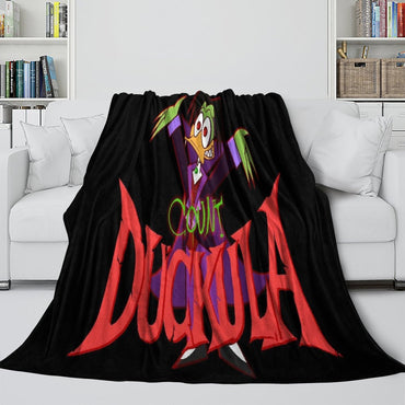 Count Duckula Blanket Flannel Throw Room Decoration (ONLINE ORDER ONLY)