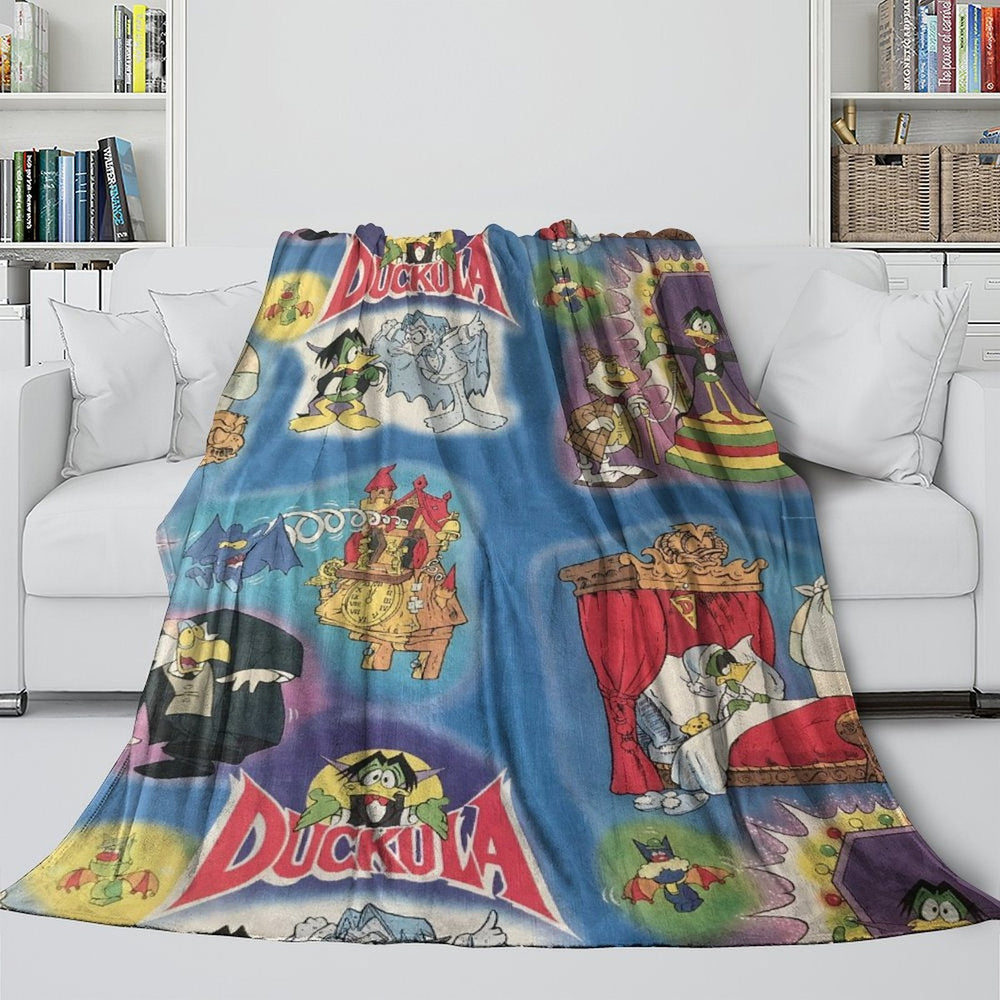 Count Duckula Blanket Flannel Throw Room Decoration (ONLINE ORDER ONLY)