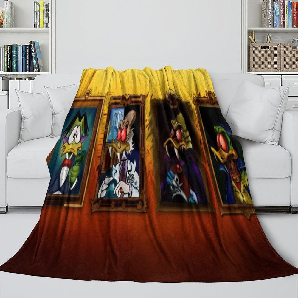 Count Duckula Blanket Flannel Throw Room Decoration (ONLINE ORDER ONLY)