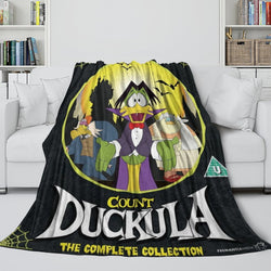 Count Duckula Blanket Flannel Throw Room Decoration (ONLINE ORDER ONLY)