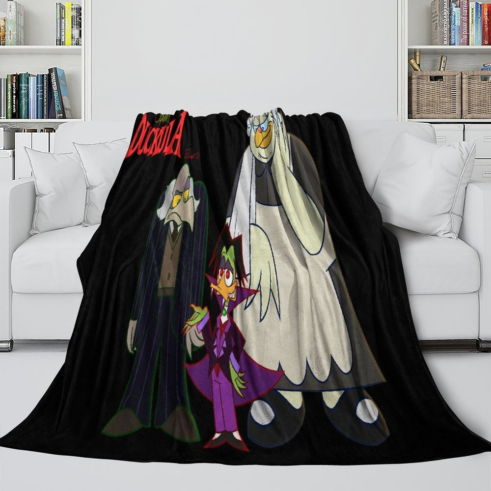 Count Duckula Blanket Flannel Throw Room Decoration (ONLINE ORDER ONLY)