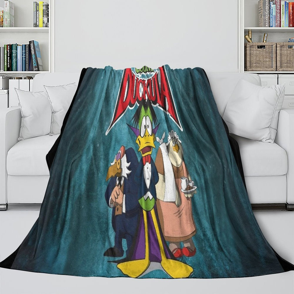 Count Duckula Blanket Flannel Throw Room Decoration (ONLINE ORDER ONLY)