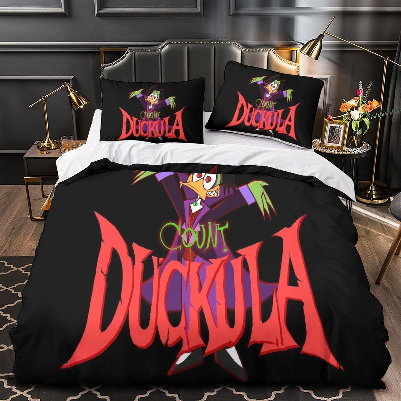 Count Duckula Duvet Cover Bedding Set Without Filler (ONLINE ORDER ONLY)