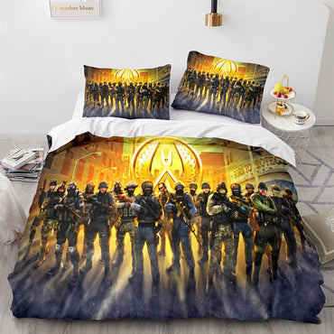 Counter-Strike CS Bedding Set Quilt Covers Without Filler (Online Order Only)