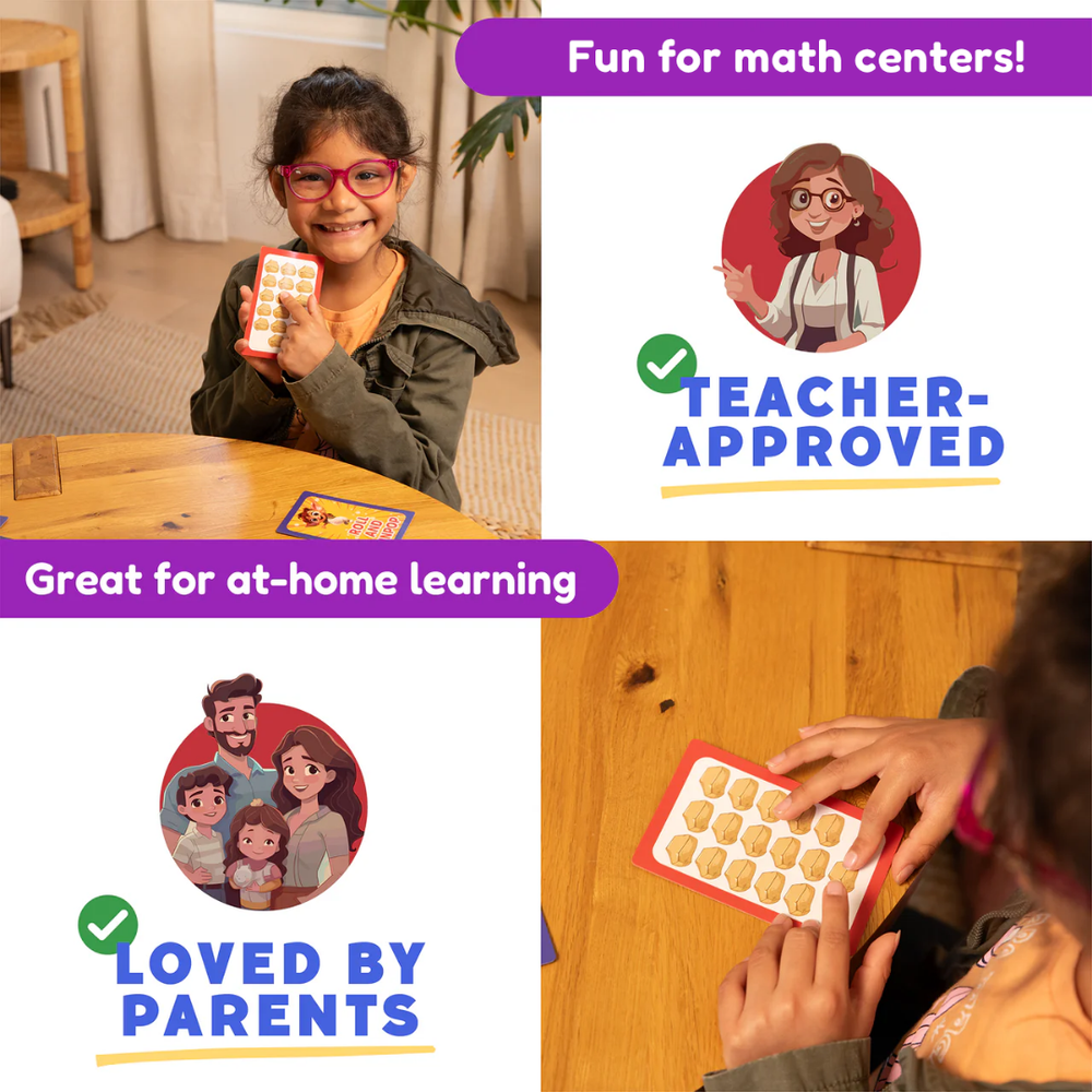 Counting & Numbers Card Pack - CHOOSE Act (ONLINE ORDER ONLY)