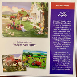 Country Chores McCormick Farmall 1000 Piece Jigsaw Puzzle Leap Year (ONLINE ORDER ONLY)