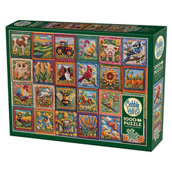 Country Life Crochet 1000 Piece Jigsaw Puzzle Cobble Hill (ONLINE ORDER ONLY)
