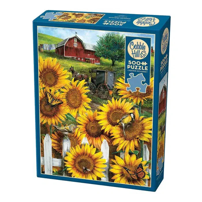 Country Paradise 500 Piece Jigsaw Puzzle Cobble Hill (ONLINE ORDER ONLY)