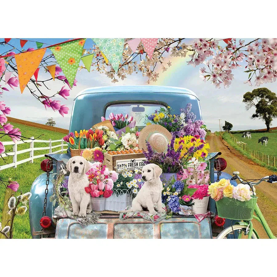 Country Road 35 Piece Tray Jigsaw Puzzle Cobble Hill (ONLINE ORDER ONLY)