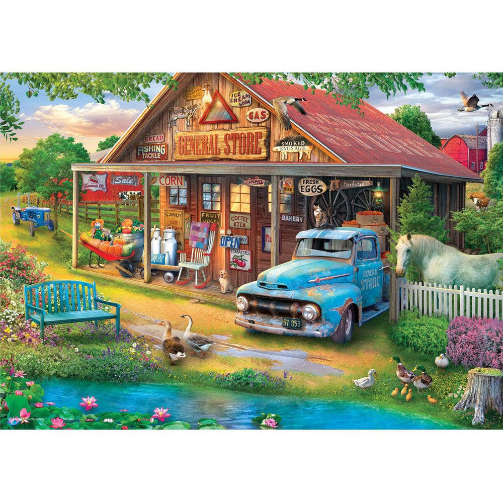 Country Store 48 Connecting Pieces Jigsaw Puzzle Eurographics (ONLINE ORDER ONLY)