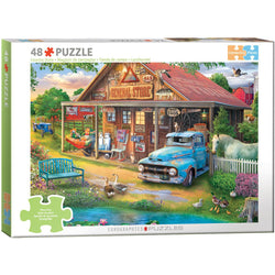 Country Store 48 Connecting Pieces Jigsaw Puzzle Eurographics (ONLINE ORDER ONLY)