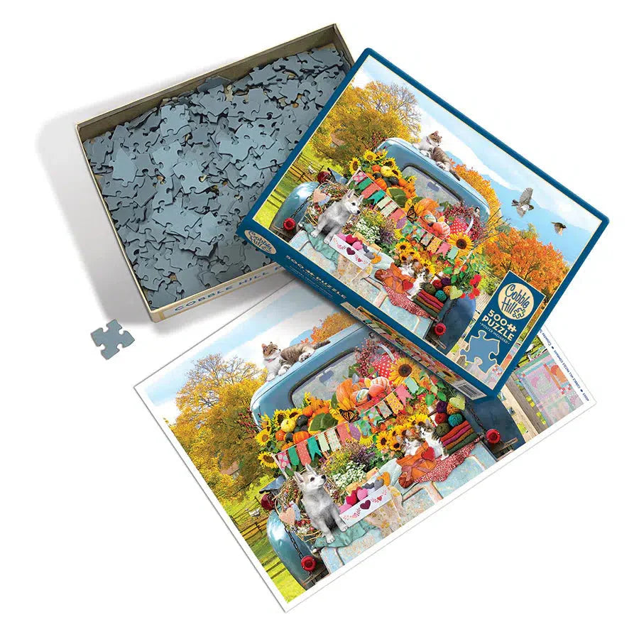 Country Truck in Autumn 500 Piece Jigsaw Puzzle Cobble Hill (ONLINE ORDER ONLY)