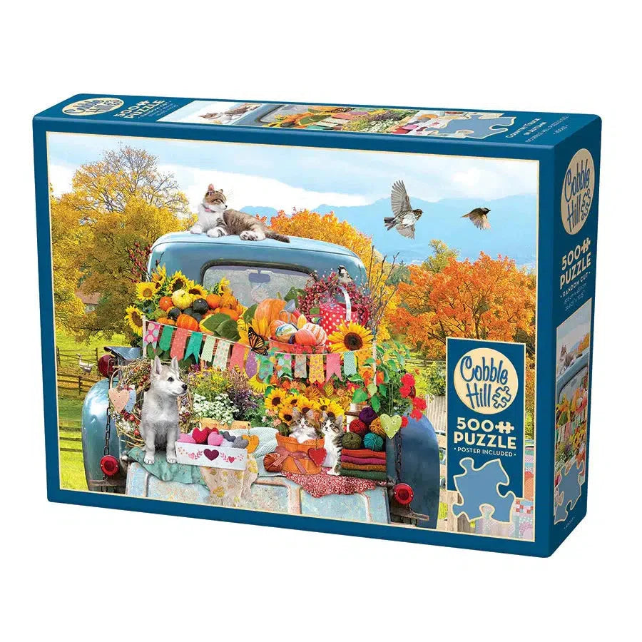 Country Truck in Autumn 500 Piece Jigsaw Puzzle Cobble Hill (ONLINE ORDER ONLY)